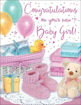 Picture of CONGRATS ON YOU BABY GIRL CARD